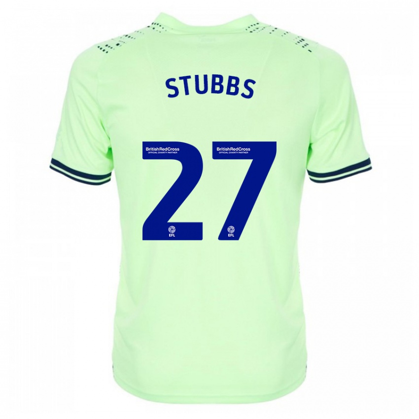 Damen Olivia Stubbs #27 Marine Auswärtstrikot Trikot 2023/24 T-Shirt Schweiz