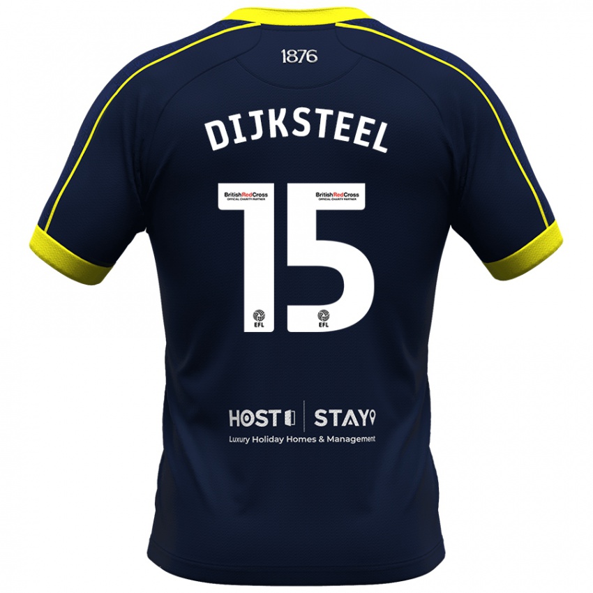 Damen Anfernee Dijksteel #15 Marine Auswärtstrikot Trikot 2023/24 T-Shirt Schweiz