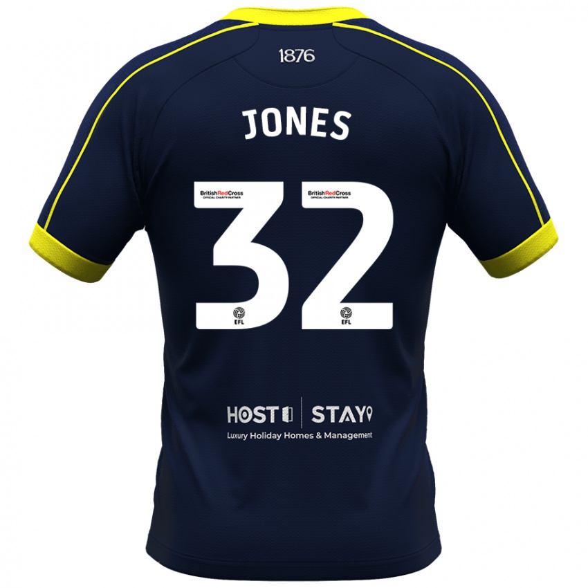 Damen Jamie Jones #32 Marine Auswärtstrikot Trikot 2023/24 T-Shirt Schweiz