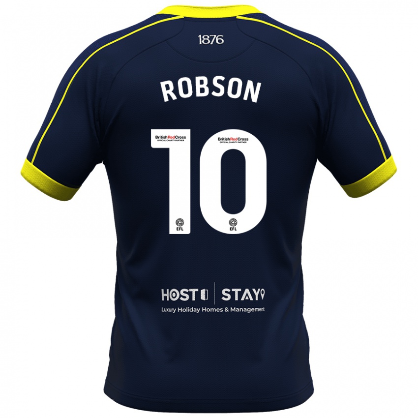 Damen Lauren Robson #10 Marine Auswärtstrikot Trikot 2023/24 T-Shirt Schweiz