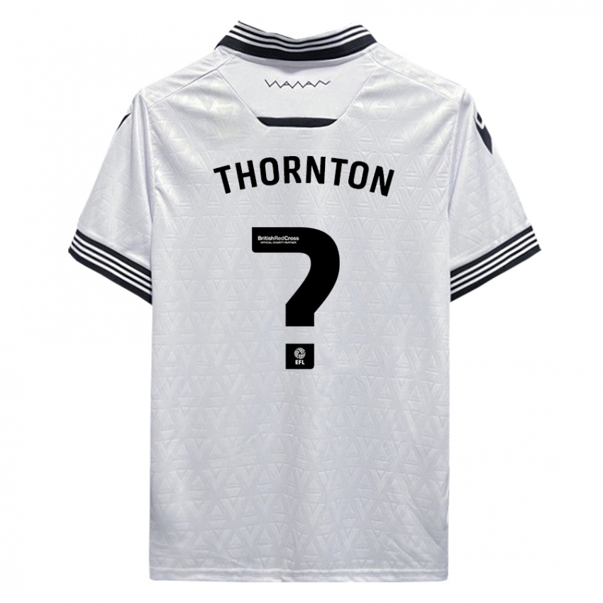 Damen Jarvis Thornton #0 Weiß Auswärtstrikot Trikot 2023/24 T-Shirt Schweiz
