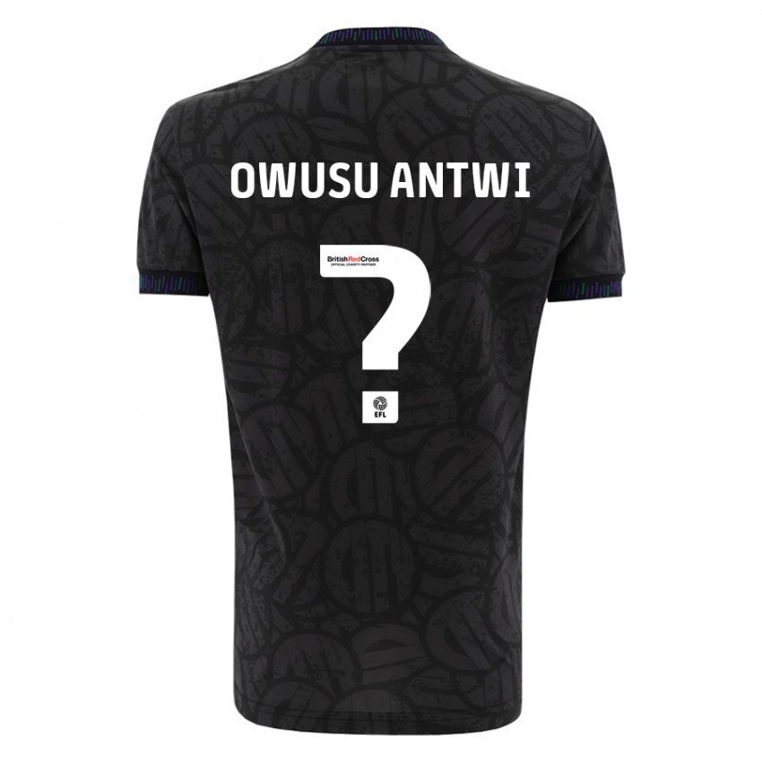 Damen Filbert Owusu-Antwi #0 Schwarz Auswärtstrikot Trikot 2023/24 T-Shirt Schweiz