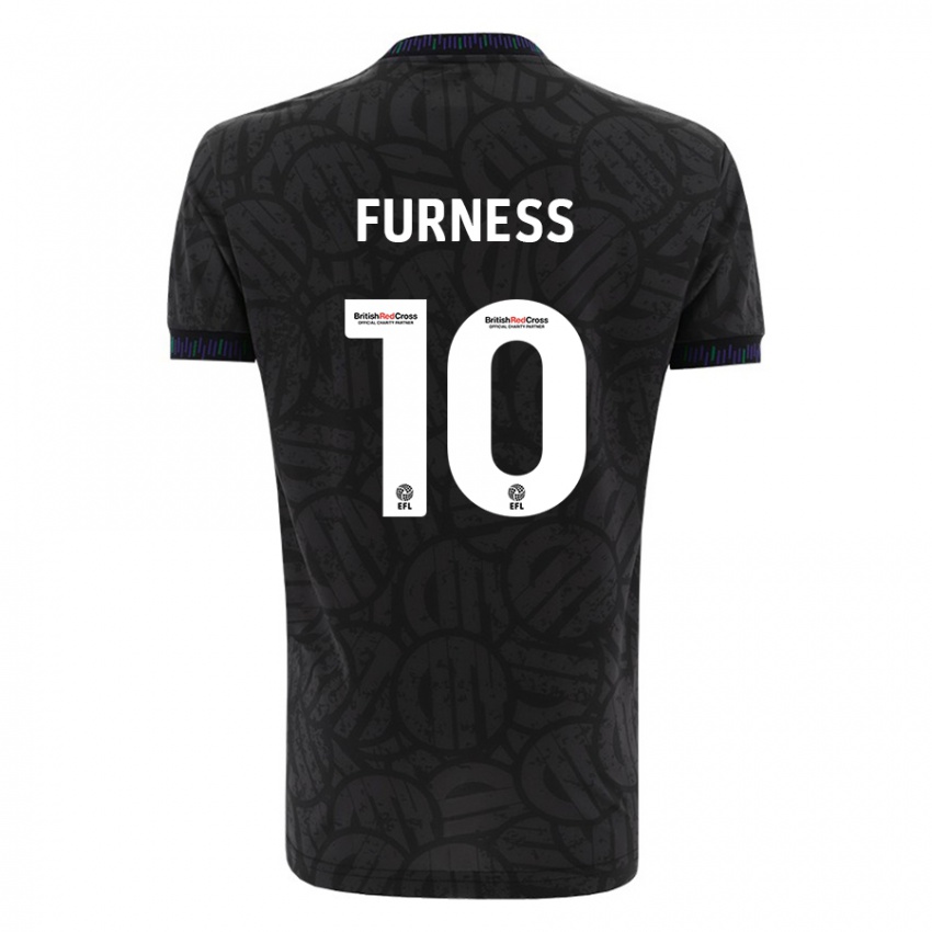 Damen Rachel Furness #10 Schwarz Auswärtstrikot Trikot 2023/24 T-Shirt Schweiz