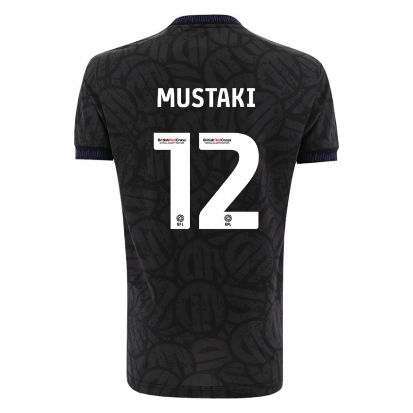 Damen Chloe Mustaki #12 Schwarz Auswärtstrikot Trikot 2023/24 T-Shirt Schweiz