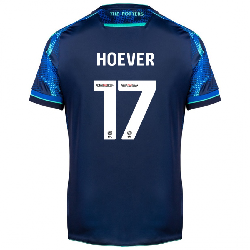 Damen Ki-Jana Hoever #17 Marine Auswärtstrikot Trikot 2023/24 T-Shirt Schweiz