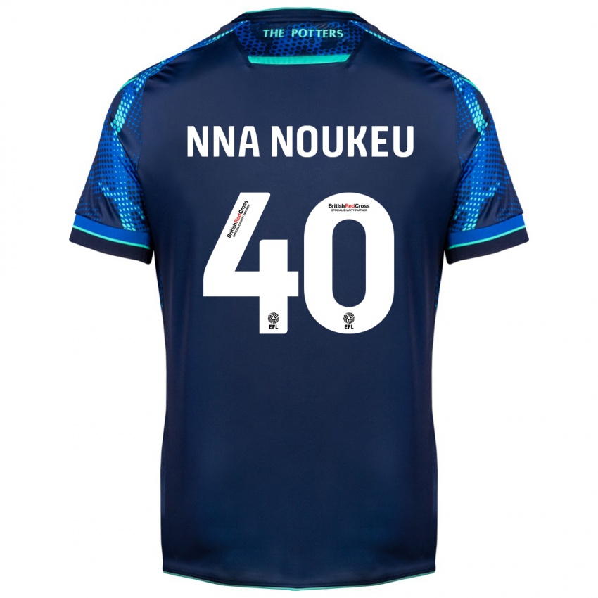 Damen Blondy Nna Noukeu #40 Marine Auswärtstrikot Trikot 2023/24 T-Shirt Schweiz