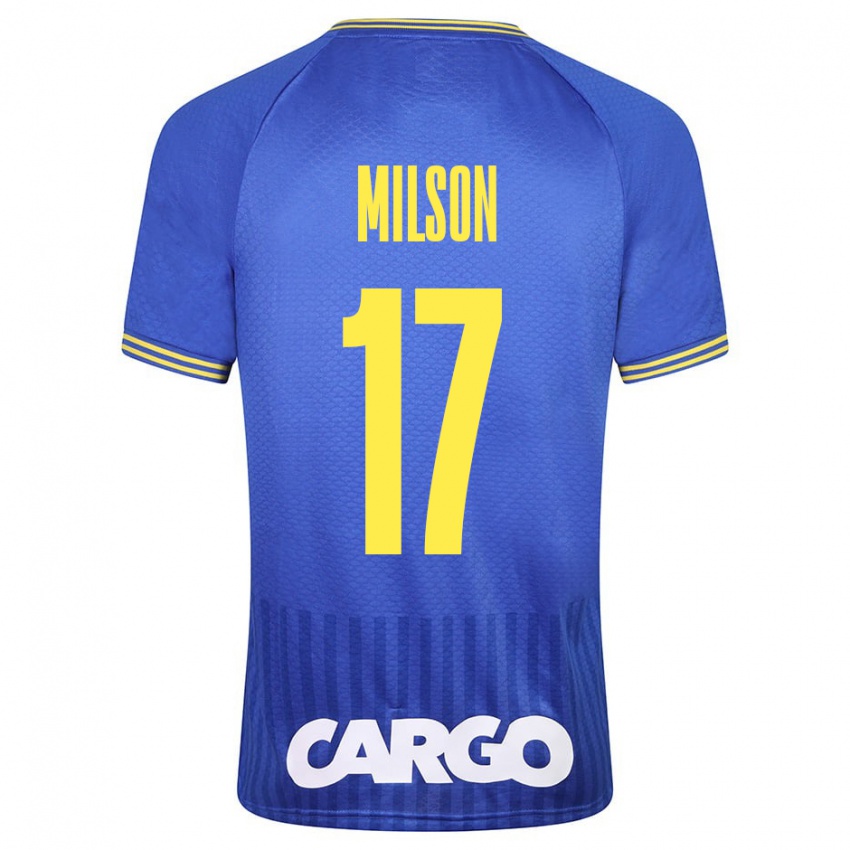 Damen Milson #17 Blau Auswärtstrikot Trikot 2023/24 T-Shirt Schweiz