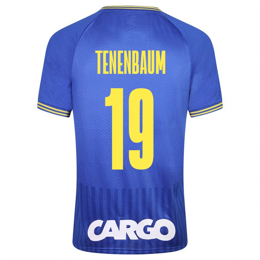 Damen Daniel Tenenbaum #19 Blau Auswärtstrikot Trikot 2023/24 T-Shirt Schweiz