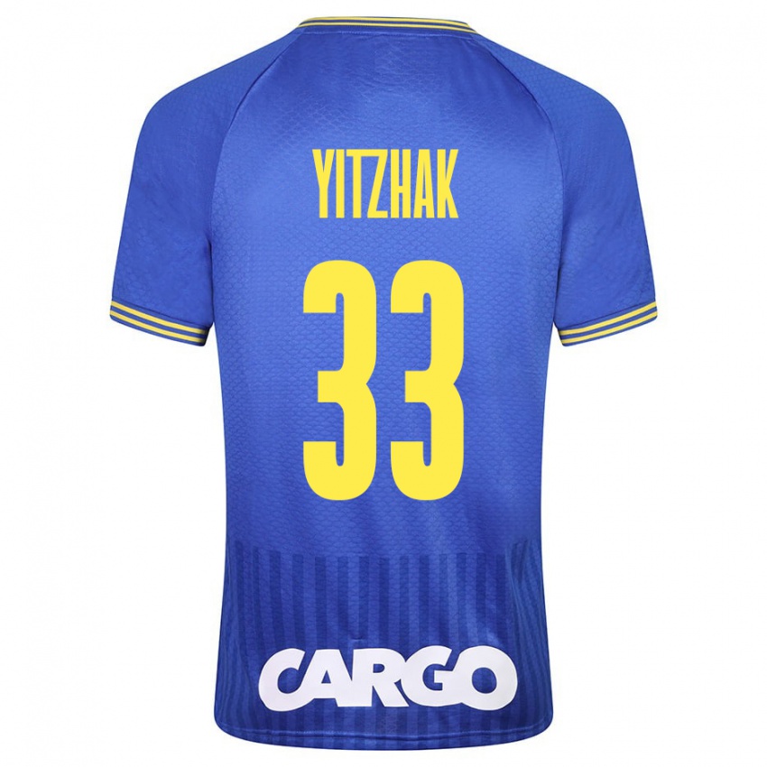 Damen Or Yitzhak #33 Blau Auswärtstrikot Trikot 2023/24 T-Shirt Schweiz