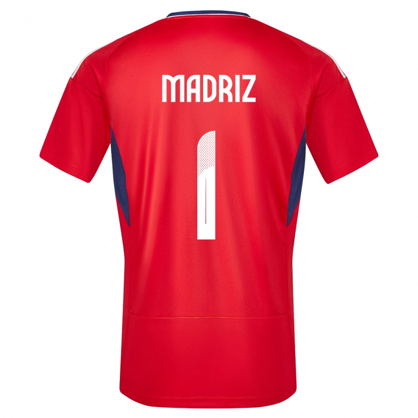 Kinder Costa Rica Abraham Madriz #1 Rot Heimtrikot Trikot 24-26 T-Shirt Schweiz