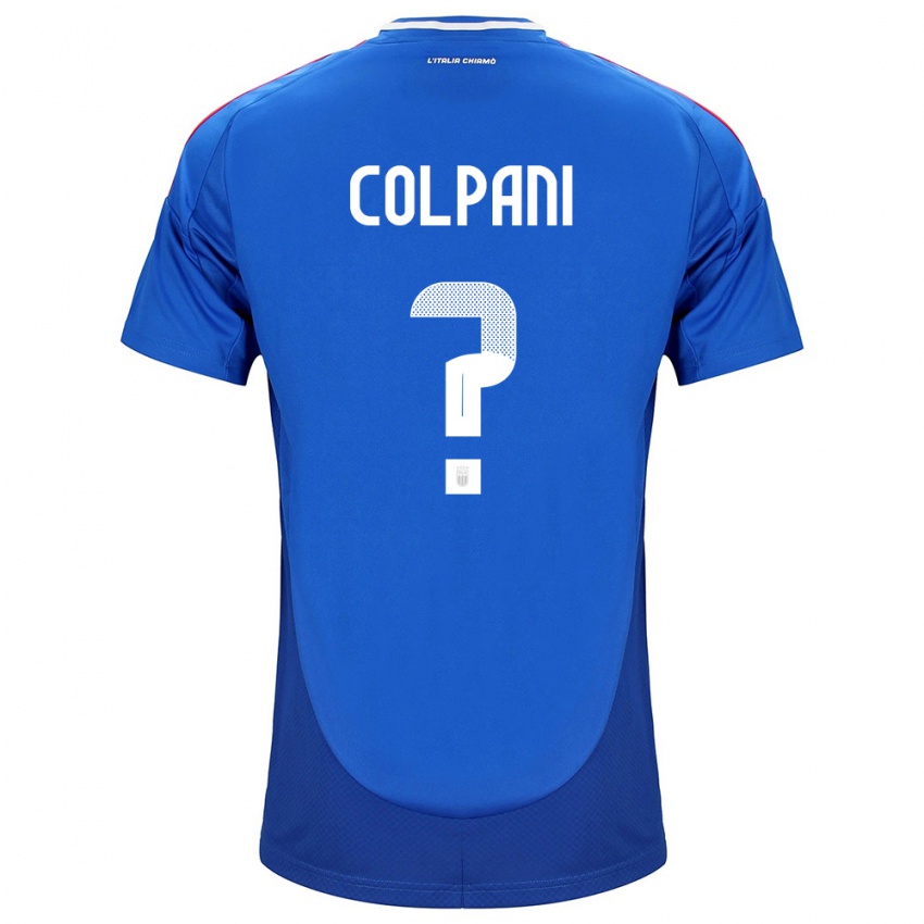 Kinder Italien Andrea Colpani #0 Blau Heimtrikot Trikot 24-26 T-Shirt Schweiz