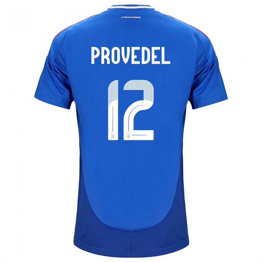 Kinder Italien Ivan Provedel #12 Blau Heimtrikot Trikot 24-26 T-Shirt Schweiz