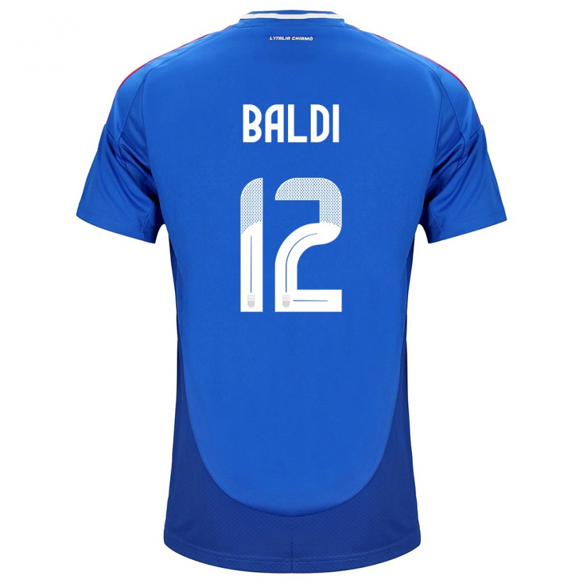 Kinder Italien Rachele Baldi #12 Blau Heimtrikot Trikot 24-26 T-Shirt Schweiz