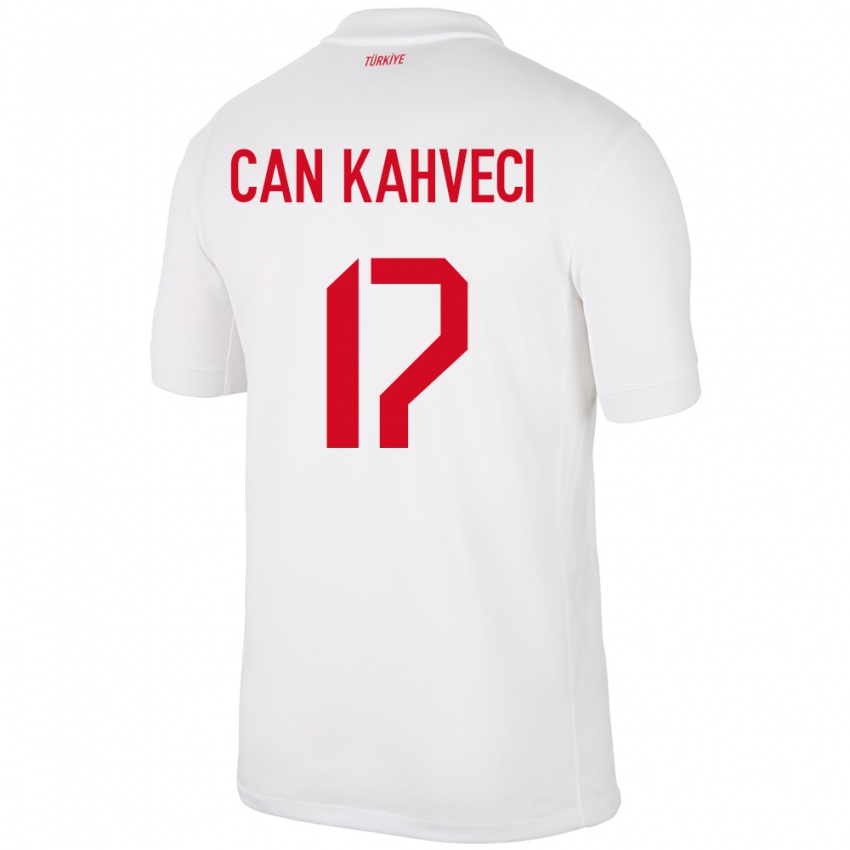 Kinder Türkei İrfan Can Kahveci #17 Weiß Heimtrikot Trikot 24-26 T-Shirt Schweiz