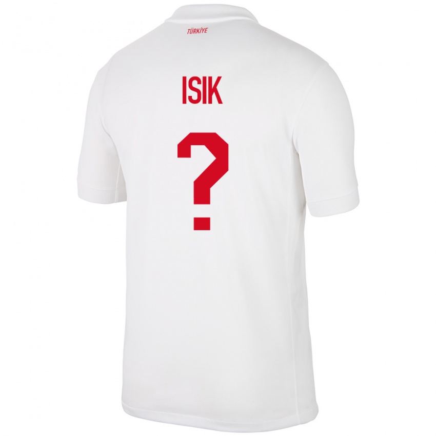 Kinder Türkei Emre Işık #0 Weiß Heimtrikot Trikot 24-26 T-Shirt Schweiz