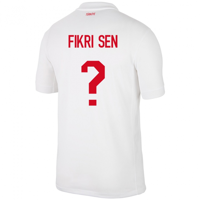 Kinder Türkei Yağız Fikri Şen #0 Weiß Heimtrikot Trikot 24-26 T-Shirt Schweiz