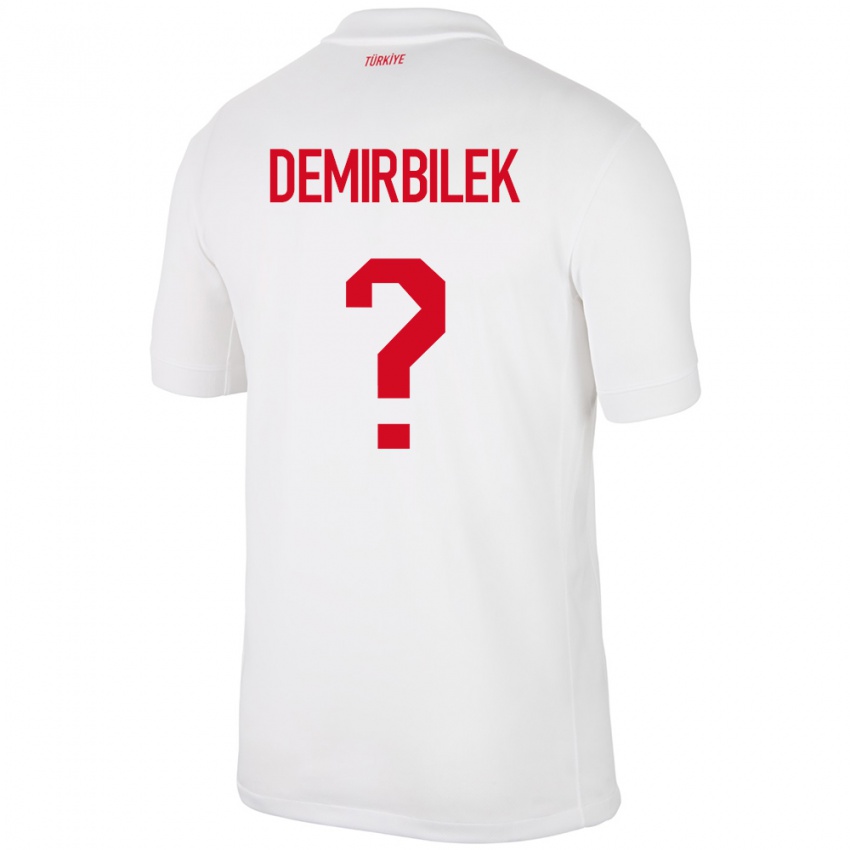 Kinder Türkei Ali Demirbilek #0 Weiß Heimtrikot Trikot 24-26 T-Shirt Schweiz