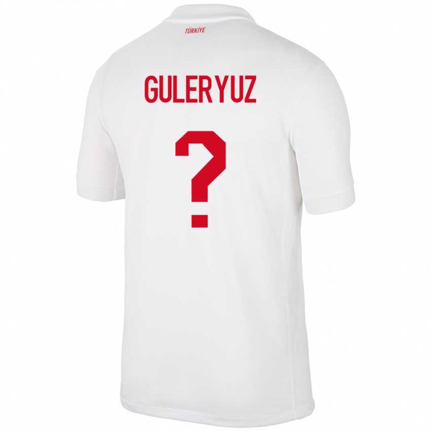 Kinder Türkei Göknur Güleryüz #0 Weiß Heimtrikot Trikot 24-26 T-Shirt Schweiz