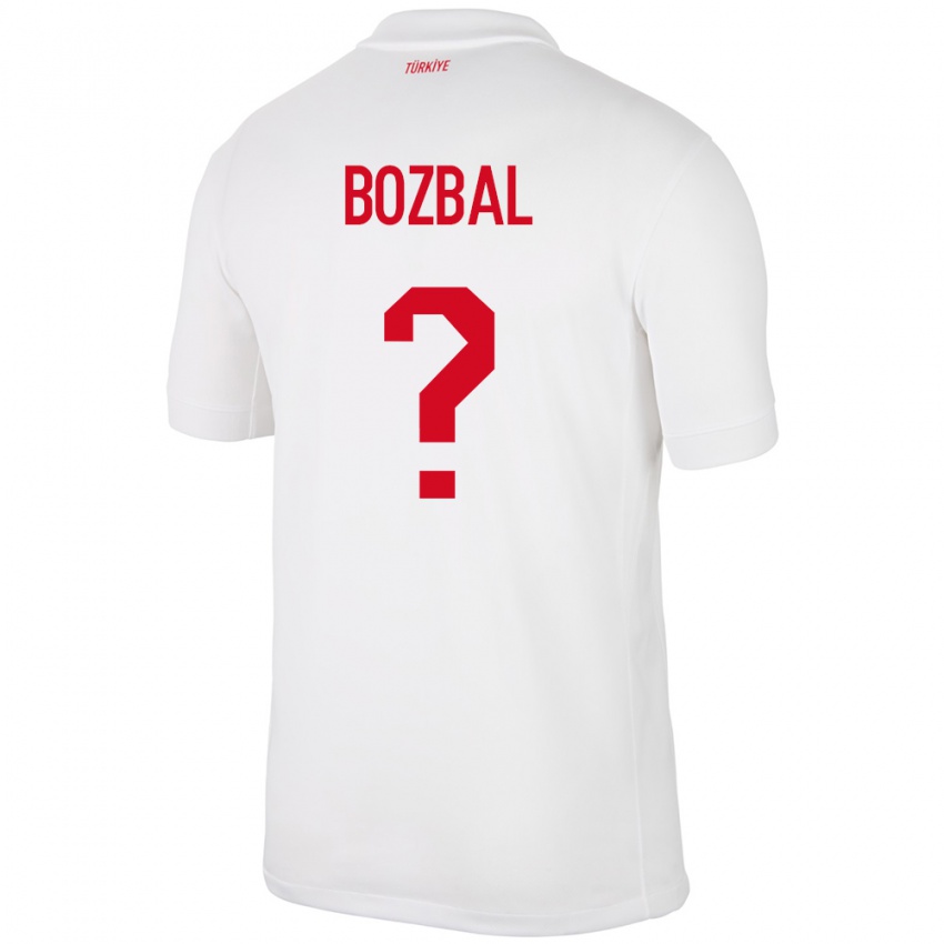 Kinder Türkei Birsen Bozbal #0 Weiß Heimtrikot Trikot 24-26 T-Shirt Schweiz