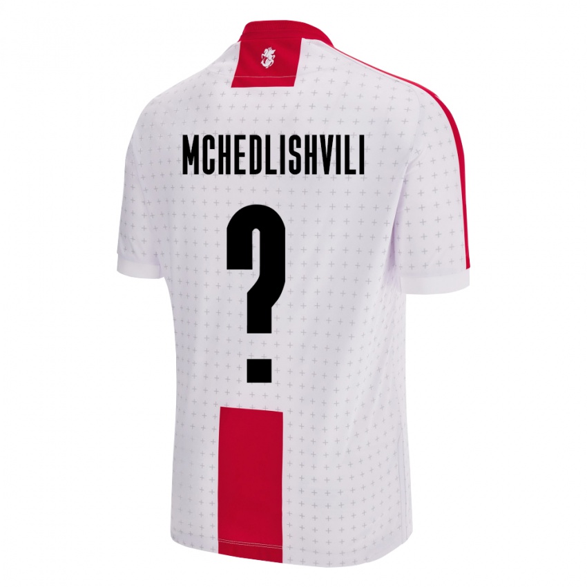 Kinder Georgien Rati Mchedlishvili #0 Weiß Heimtrikot Trikot 24-26 T-Shirt Schweiz