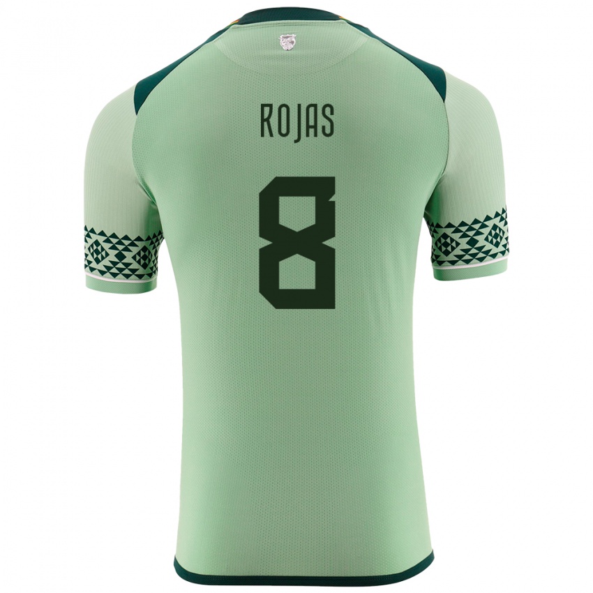 Kinder Bolivien Jairo Rojas #8 Hellgrün Heimtrikot Trikot 24-26 T-Shirt Schweiz