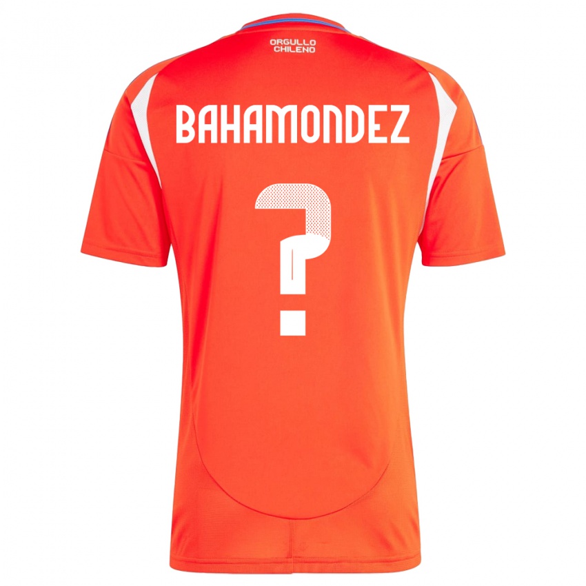 Kinder Chile Taizo Bahamondez #0 Rot Heimtrikot Trikot 24-26 T-Shirt Schweiz