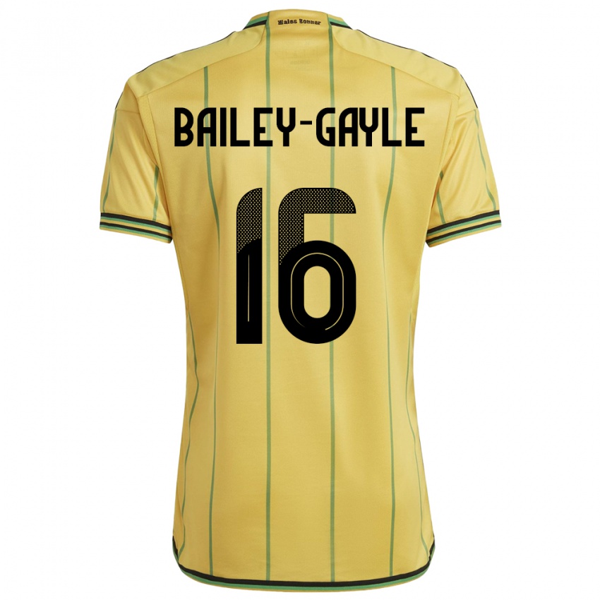 Kinder Jamaika Paige Bailey-Gayle #16 Gelb Heimtrikot Trikot 24-26 T-Shirt Schweiz