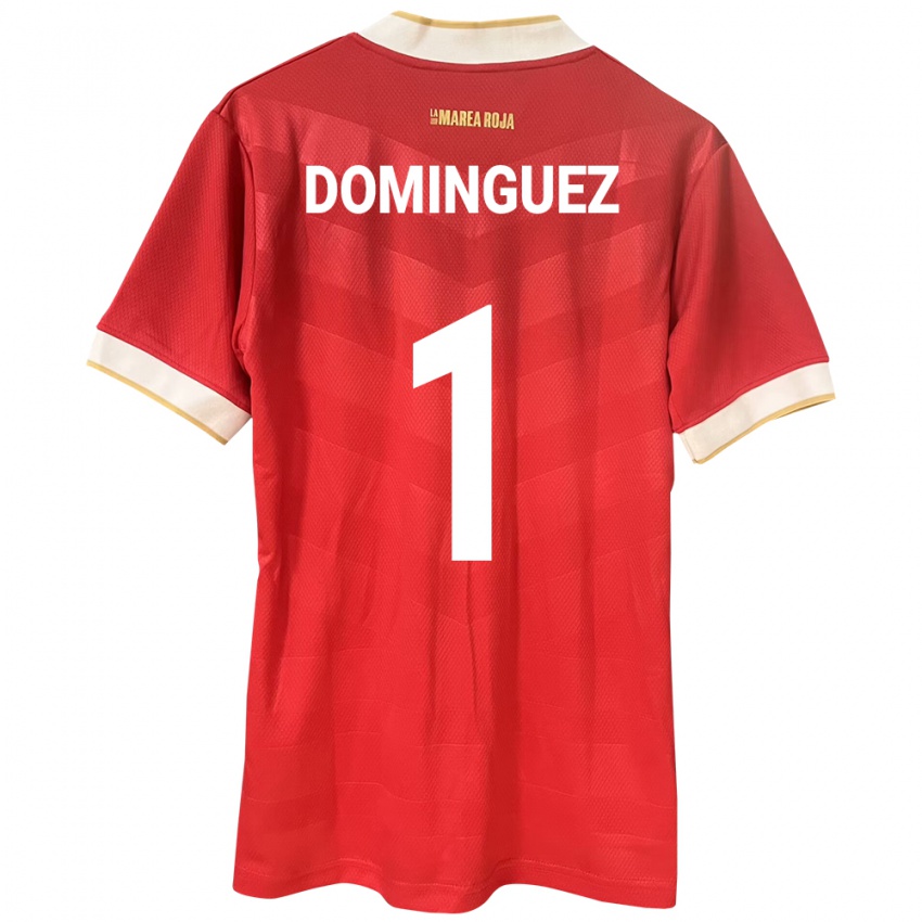 Kinder Panama Valeska Domínguez #1 Rot Heimtrikot Trikot 24-26 T-Shirt Schweiz