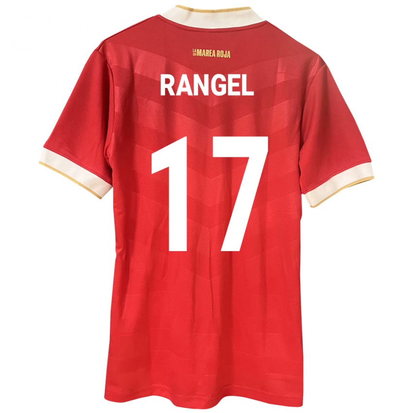 Kinder Panama Kenia Rangel #17 Rot Heimtrikot Trikot 24-26 T-Shirt Schweiz