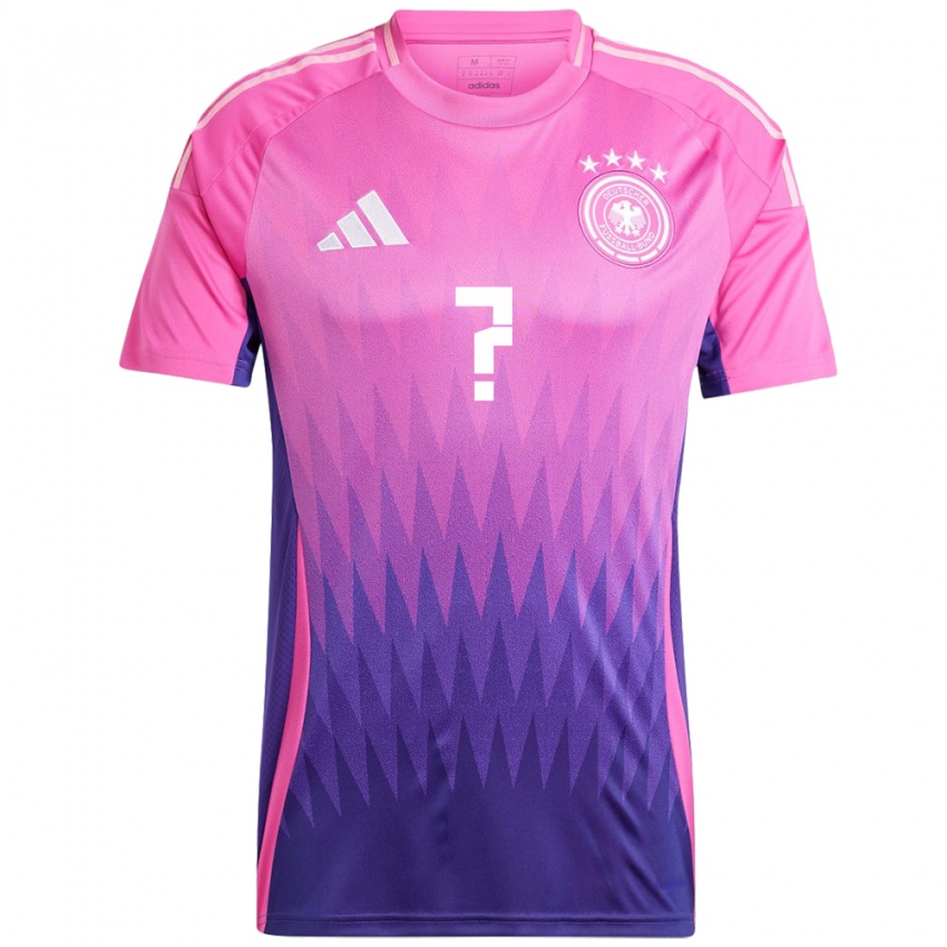 Enfant Maillot Allemagne Votre Nom #0 Rose-Mauve Tenues Extérieur 24-26 T-Shirt Suisse