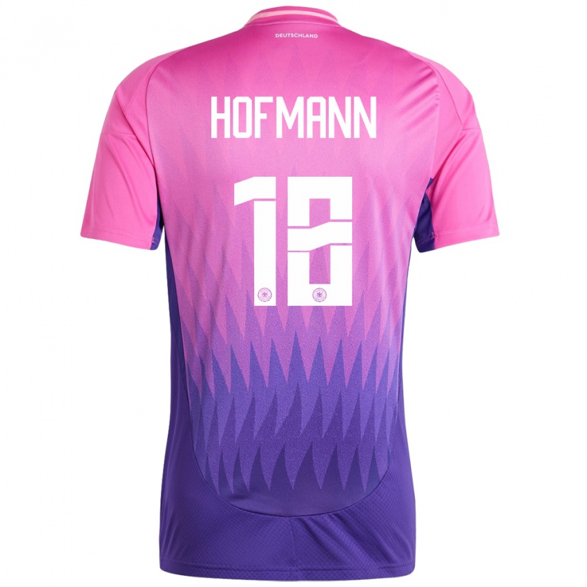 Enfant Maillot Allemagne Jonas Hofmann #18 Rose-Mauve Tenues Extérieur 24-26 T-Shirt Suisse