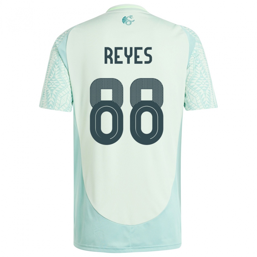 Kinder Mexiko Maricarmen Reyes #88 Leinengrün Auswärtstrikot Trikot 24-26 T-Shirt Schweiz