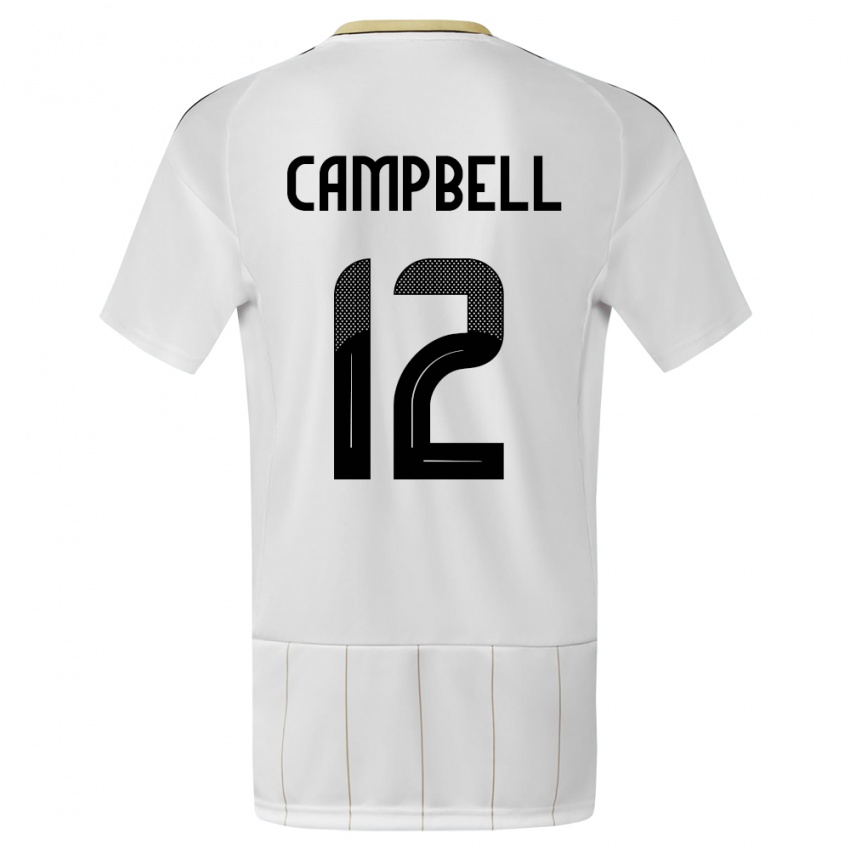 Kinder Costa Rica Joel Campbell #12 Weiß Auswärtstrikot Trikot 24-26 T-Shirt Schweiz