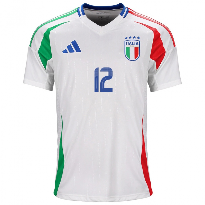 Kinder Italien Ivan Provedel #12 Weiß Auswärtstrikot Trikot 24-26 T-Shirt Schweiz