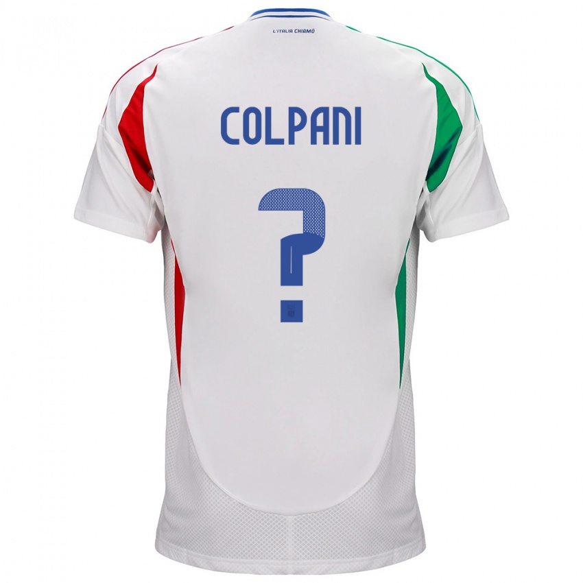 Kinder Italien Andrea Colpani #0 Weiß Auswärtstrikot Trikot 24-26 T-Shirt Schweiz