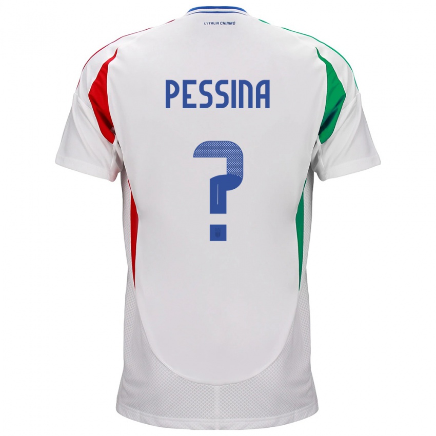 Kinder Italien Massimo Pessina #0 Weiß Auswärtstrikot Trikot 24-26 T-Shirt Schweiz