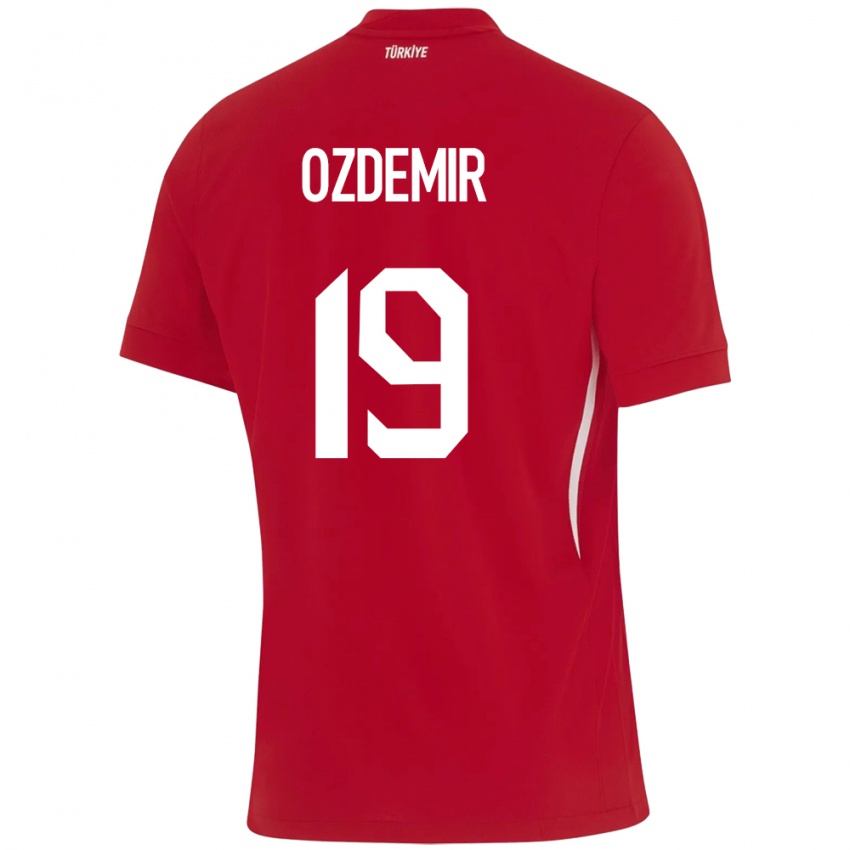 Kinder Türkei Halil Özdemir #19 Rot Auswärtstrikot Trikot 24-26 T-Shirt Schweiz