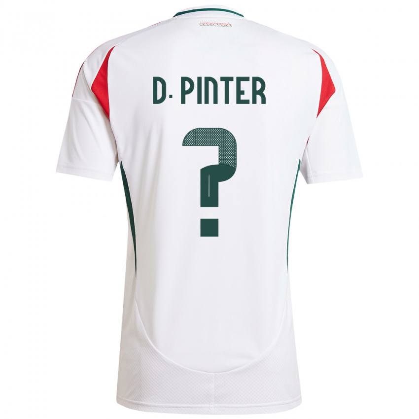 Kinder Ungarn Daniel Pinter #0 Weiß Auswärtstrikot Trikot 24-26 T-Shirt Schweiz