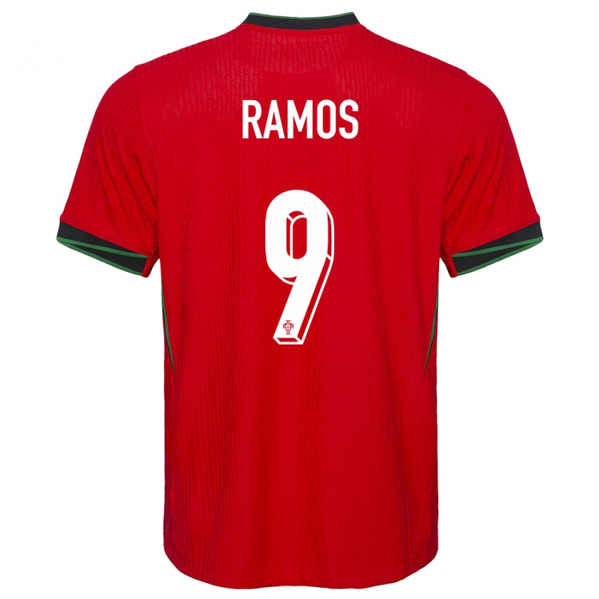 Homme Maillot Portugal Goncalo Ramos #9 Rouge Tenues Domicile 24-26 T-Shirt Suisse