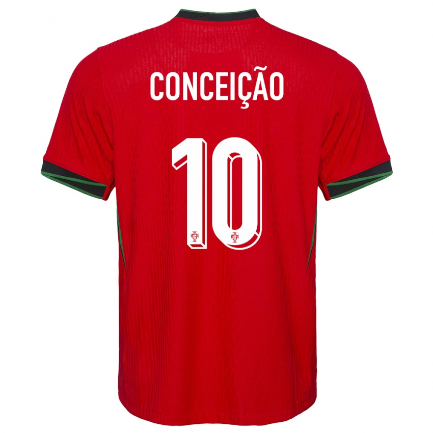 Herren Portugal Francisco Conceicao #10 Rot Heimtrikot Trikot 24-26 T-Shirt Schweiz
