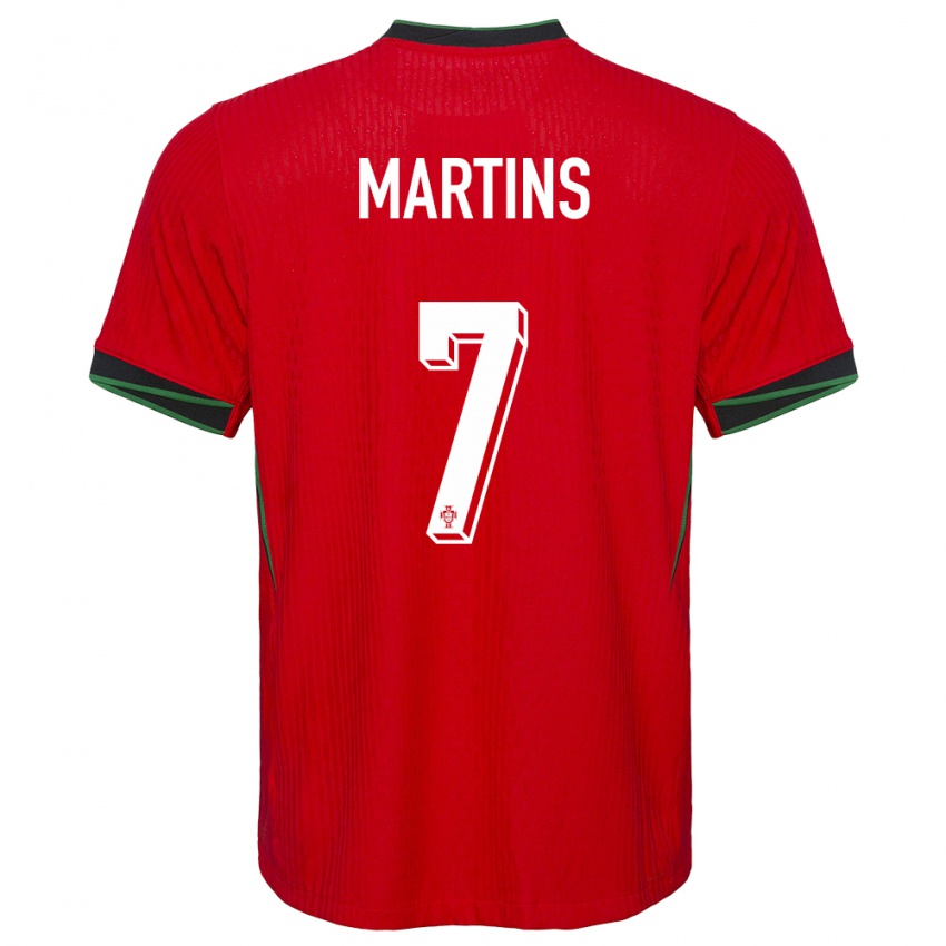 Herren Portugal Gil Martins #7 Rot Heimtrikot Trikot 24-26 T-Shirt Schweiz