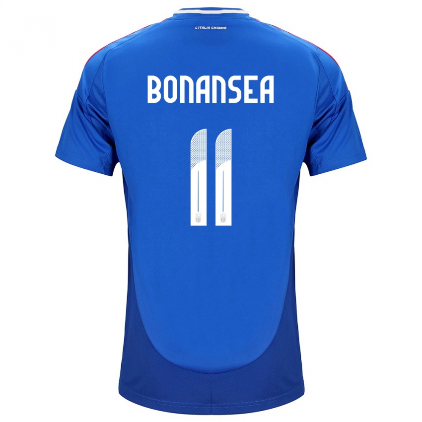 Herren Italien Barbara Bonansea #11 Blau Heimtrikot Trikot 24-26 T-Shirt Schweiz