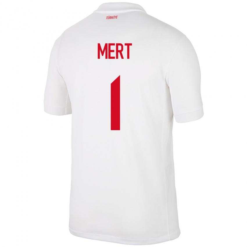 Herren Türkei Mert Günok #1 Weiß Heimtrikot Trikot 24-26 T-Shirt Schweiz