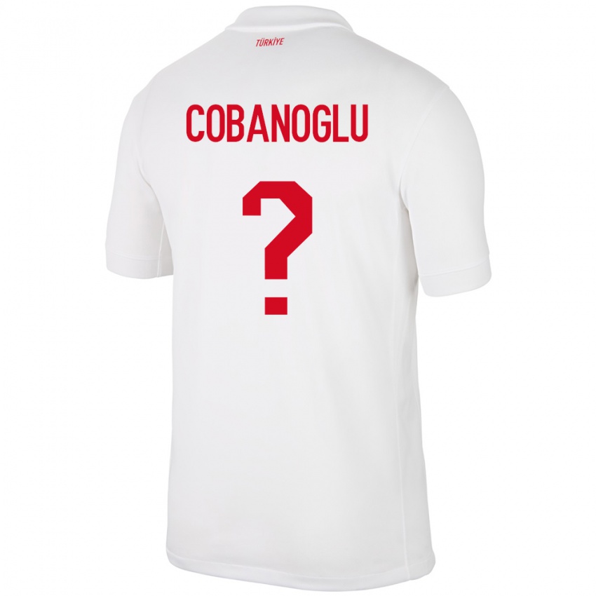 Herren Türkei Ahmet Çobanoğlu #0 Weiß Heimtrikot Trikot 24-26 T-Shirt Schweiz