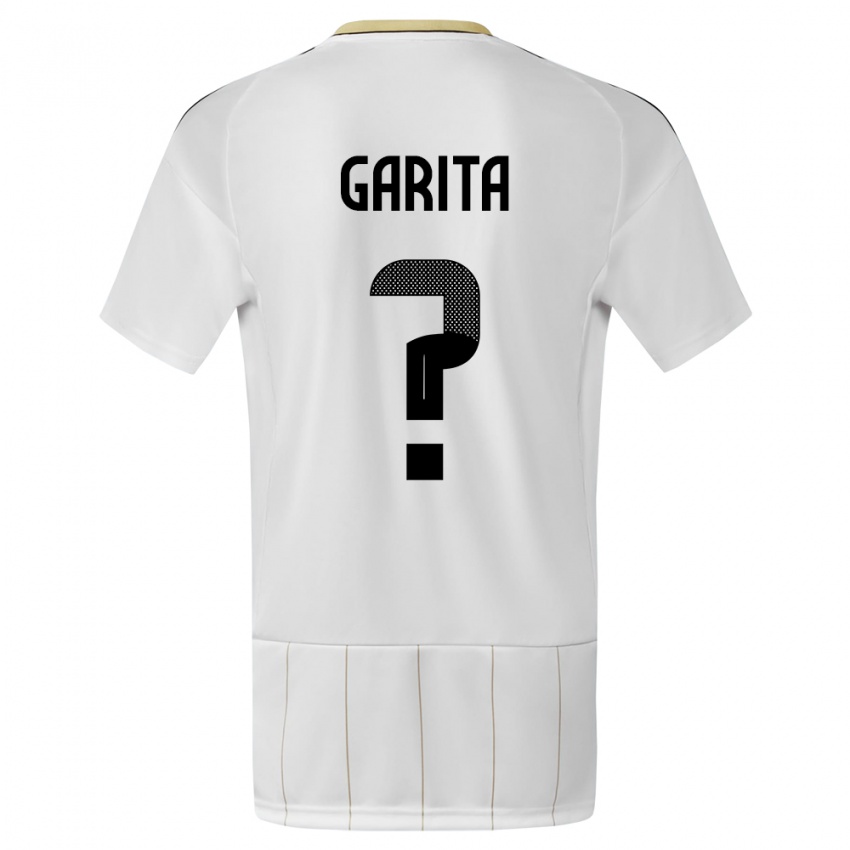 Herren Costa Rica Emmanuel Garita #0 Weiß Auswärtstrikot Trikot 24-26 T-Shirt Schweiz