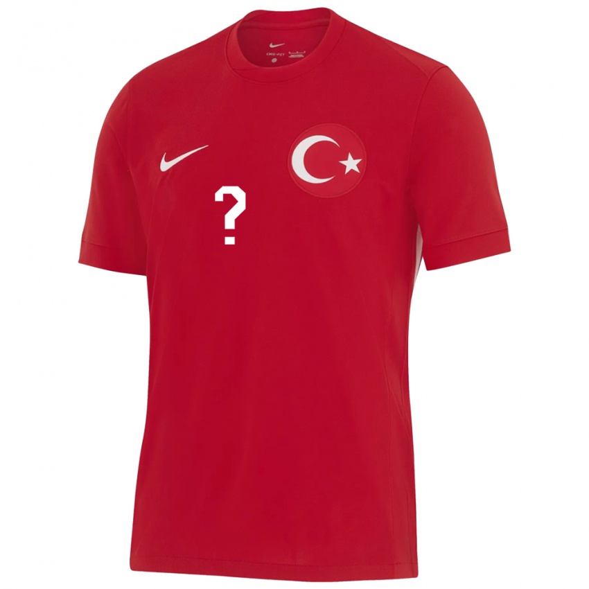 Herren Türkei Ada Yüzgeç #0 Rot Auswärtstrikot Trikot 24-26 T-Shirt Schweiz