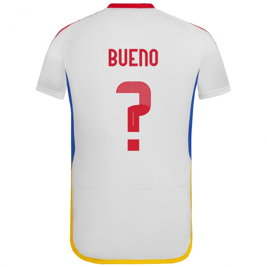 Herren Venezuela Jesús Bueno #0 Weiß Auswärtstrikot Trikot 24-26 T-Shirt Schweiz