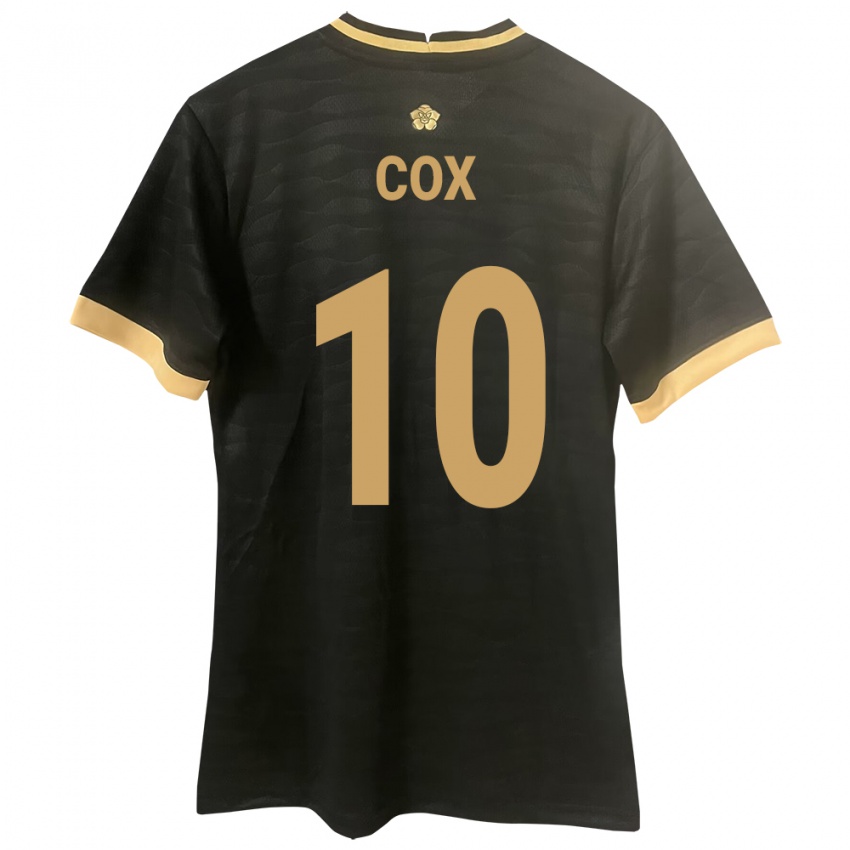 Herren Panama Marta Cox #10 Schwarz Auswärtstrikot Trikot 24-26 T-Shirt Schweiz