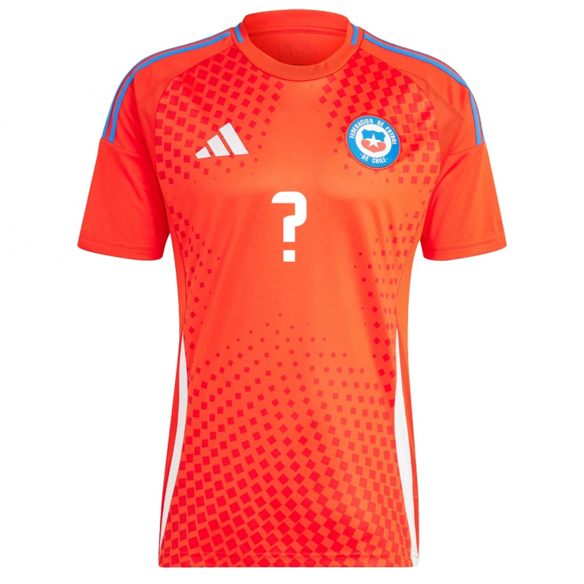 Damen Chile Máximo Zúñiga #0 Rot Heimtrikot Trikot 24-26 T-Shirt Schweiz