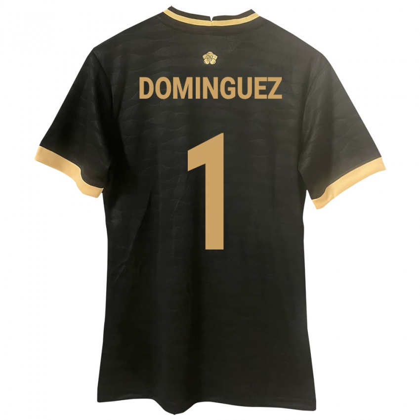 Damen Panama Valeska Domínguez #1 Schwarz Auswärtstrikot Trikot 24-26 T-Shirt Schweiz